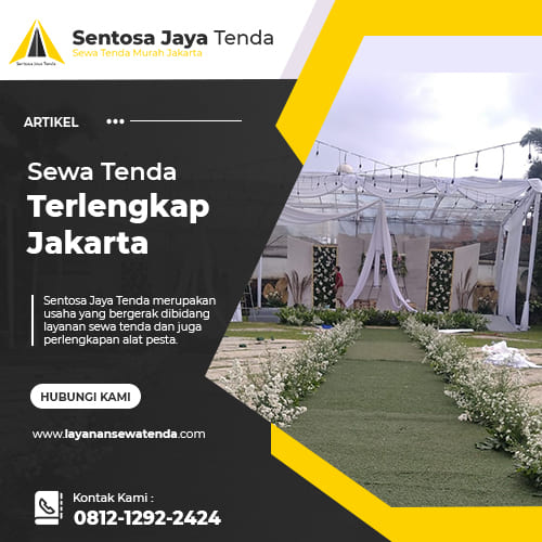 HARGA SEWA TENDA JAKARTA